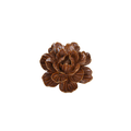 Blomma keramik röd/brun ø12 cm