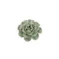 Blomma keramik grön/blå ø12 cm