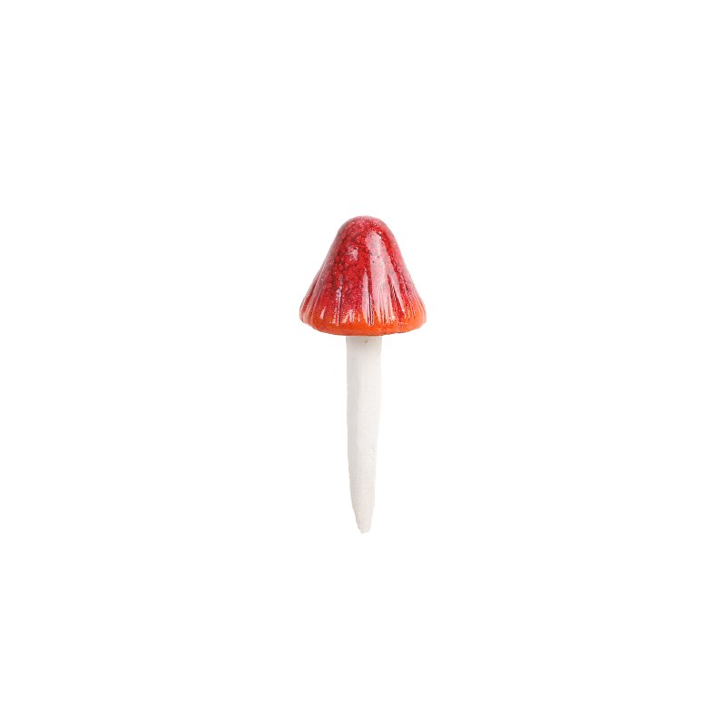Svamp ø5x 12 cm röd