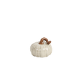 Pumpa ø 6 x10 cm vit